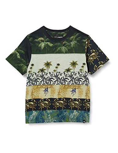 Desigual Boys TS_Sandia T-Shirt, Green, 9/10 von Desigual