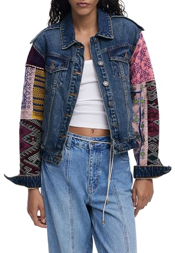Desigual CHAQ_ETNIC, 5053 DENIM MEDIUM WASH, S Desigual CHAQ_ETNIC, 5053 DENIM MEDIUM WASH, S von Desigual