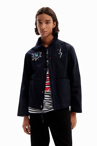 Desigual CHAQ_ROLAND, 5000 NAVY, XXL von Desigual