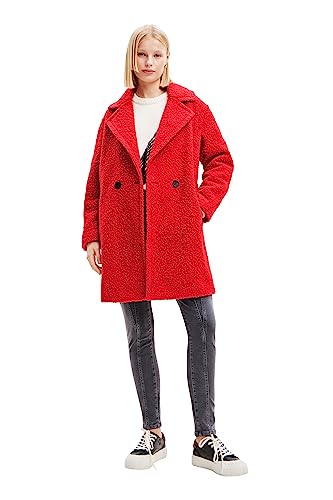 Desigual COAT_LONDON, 3061 RED RED, M von Desigual