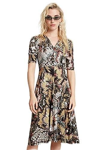 Desigual Damen 19wwvk664092 Kleid, Grün, 26 Kurz EU Desigual Damen 19wwvk664092 Kleid, Grün, 26 Kurz EU von Desigual
