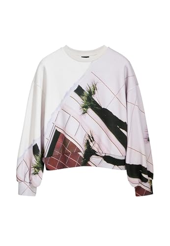 Desigual Damen 25SWSK44 Sweatshirt, Material FINISHES, M Desigual Damen 25SWSK44 Sweatshirt, Material FINISHES, M von Desigual