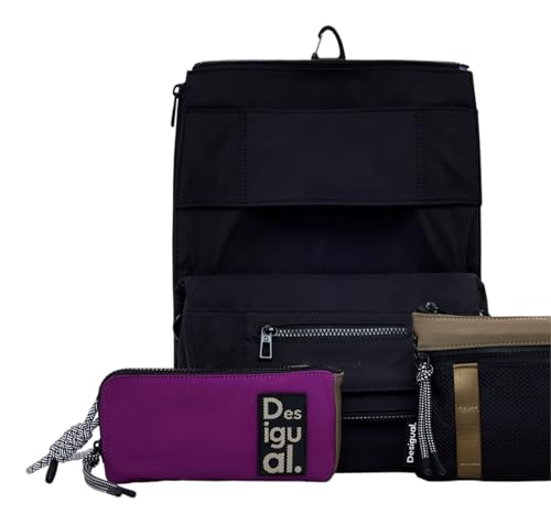 Desigual Modularis 25 Venecia Crossbody Bag Black von Desigual