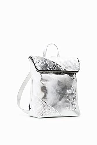 Desigual Damen Back_delta BACK DELTA SILVER NERANO 9188, Material Finishes, Einheitsgröße EU von Desigual