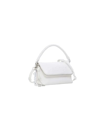 Desigual Damen Venecia Bag_Half Venise 3.0 Ecru, weiß Desigual Damen Venecia Bag_Half Venise 3.0 Ecru, weiß von Desigual