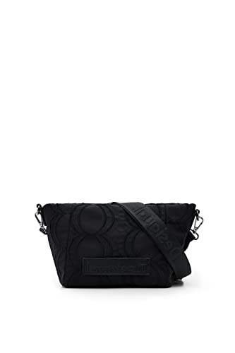 Desigual Damen Bag_bubbles_amber BAG BUBBLES AMBER 2000 BLACK, Schwarz, Einheitsgröße EU von Desigual