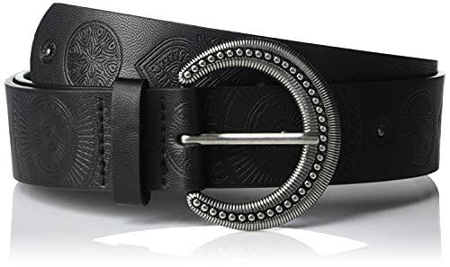 Desigual Damen Belt_quimera Embro Mix Belt, Schwarz, 85 EU von Desigual