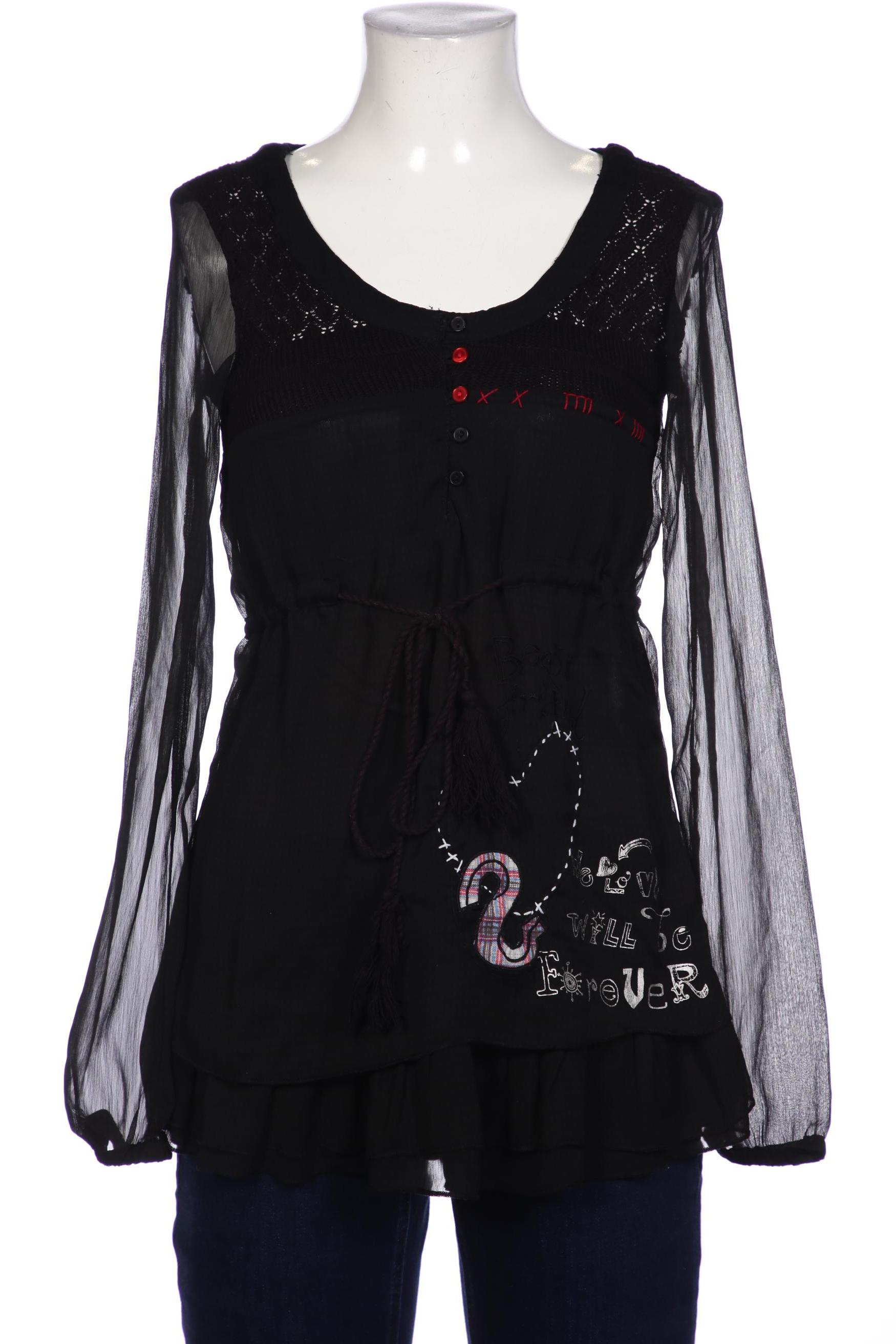 Desigual Damen Bluse, schwarz von Desigual