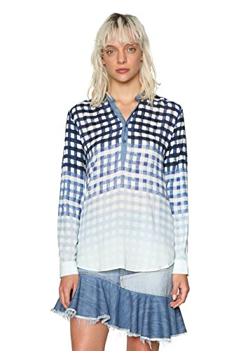 Desigual Damen Bluse Gr. XS, blau Desigual Damen Bluse Gr. XS, blau von Desigual
