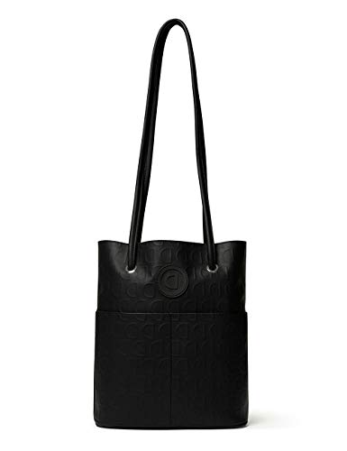 Desigual Damen Bols_Lazarus_Nerima Exepcion Henkeltasche Schwarz (Negro) von Desigual