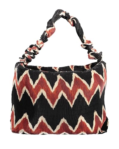 Desigual Bols Pleated Shoulderbag Black von Desigual