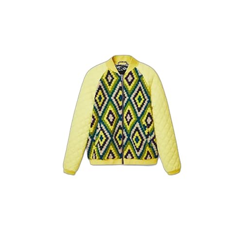 Desigual Damen Chaq_Baltimore, 8000 Amarillo Fluor, Jacket, Gelb, L von Desigual