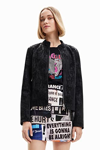 Desigual Damen Chaq_detroit CHAQ DETROIT 2000 BLACK, Schwarz, S EU von Desigual