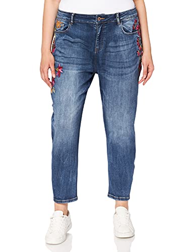 Desigual Damen Denim_luisia Jeans, Blau, 42 EU von Desigual