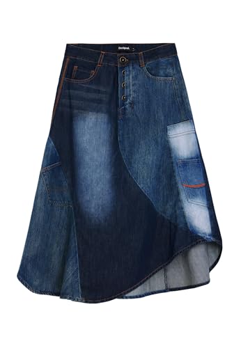 FAL_Patch CLO, 5053 Denim MEDIUM WASH, S von Desigual