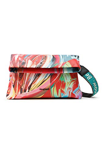 Desigual Damen Fabric ACROSS BODY BAG, Grün, U EU von Desigual