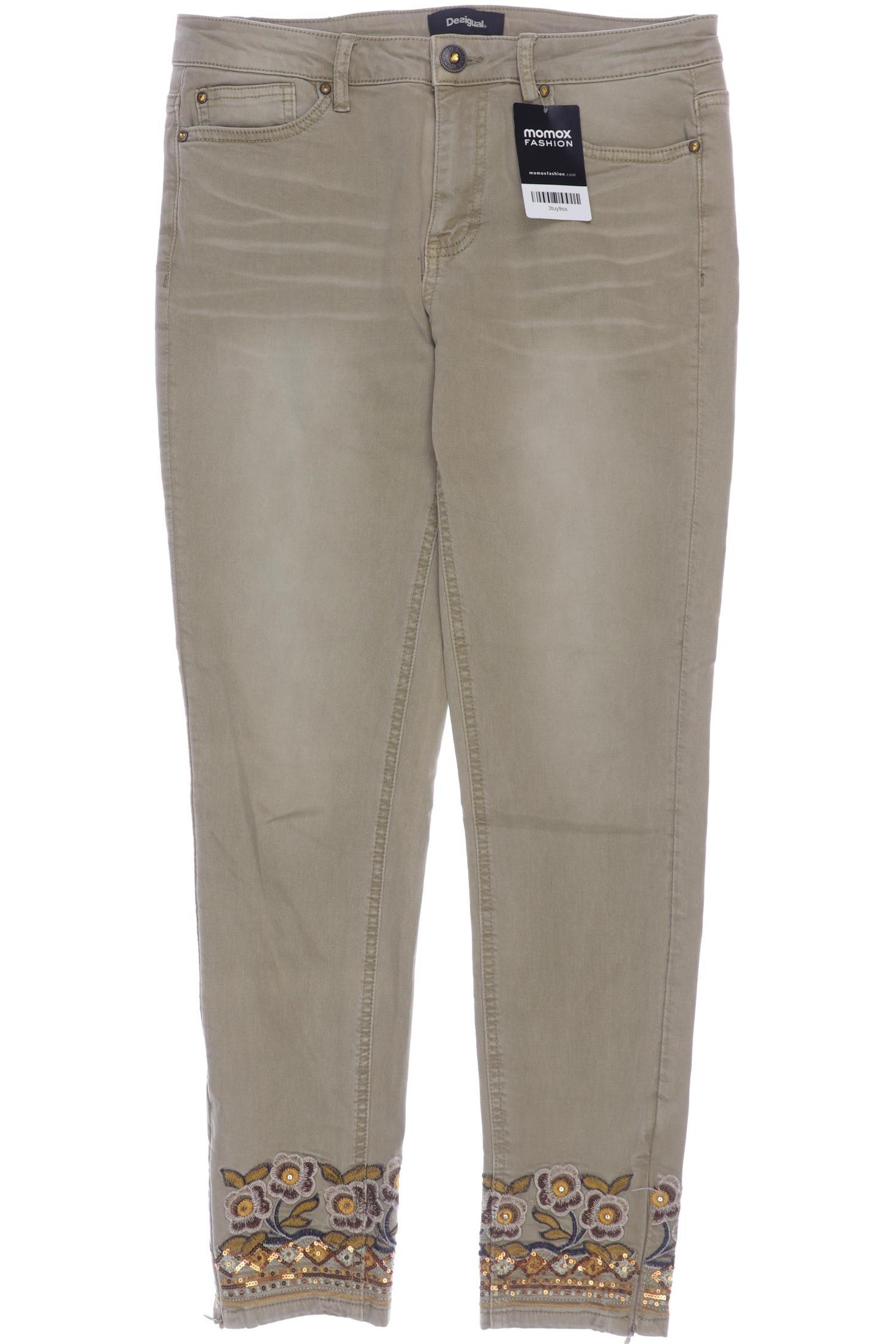 Desigual Damen Jeans, beige von Desigual