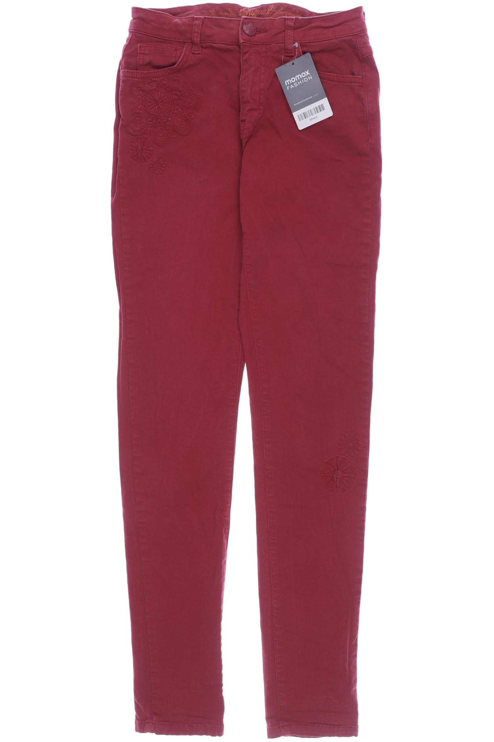 Desigual Damen Jeans, rot von Desigual