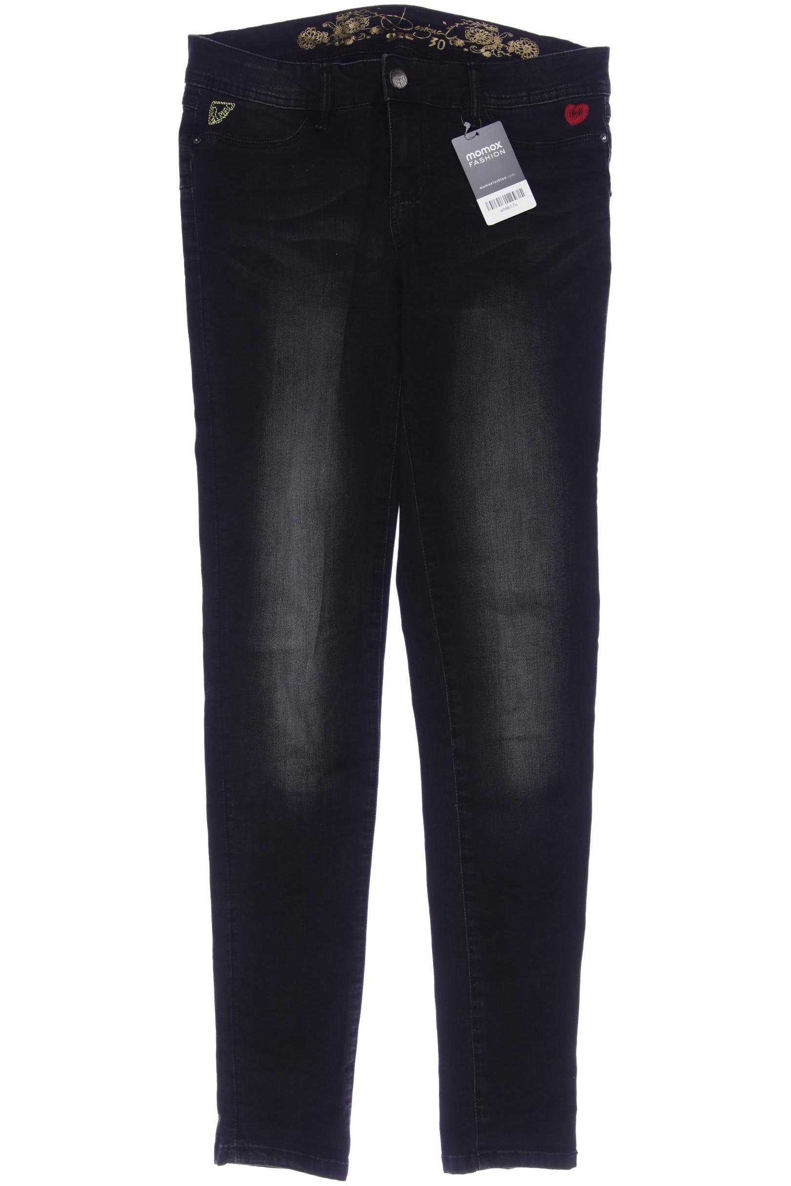 Desigual Damen Jeans, schwarz von Desigual