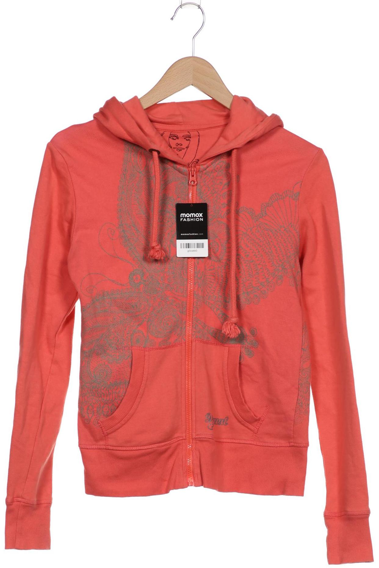 Desigual Damen Kapuzenpullover, pink von Desigual