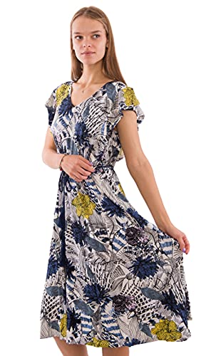 Desigual Damen Kleid Rocio Gr, multi, 36 von Desigual