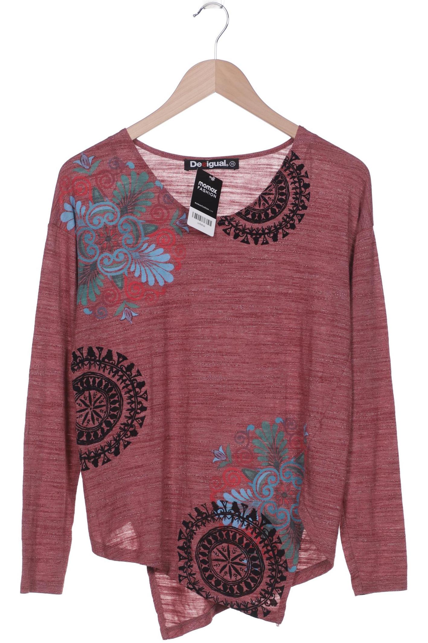 Desigual Damen Langarmshirt, bordeaux von Desigual