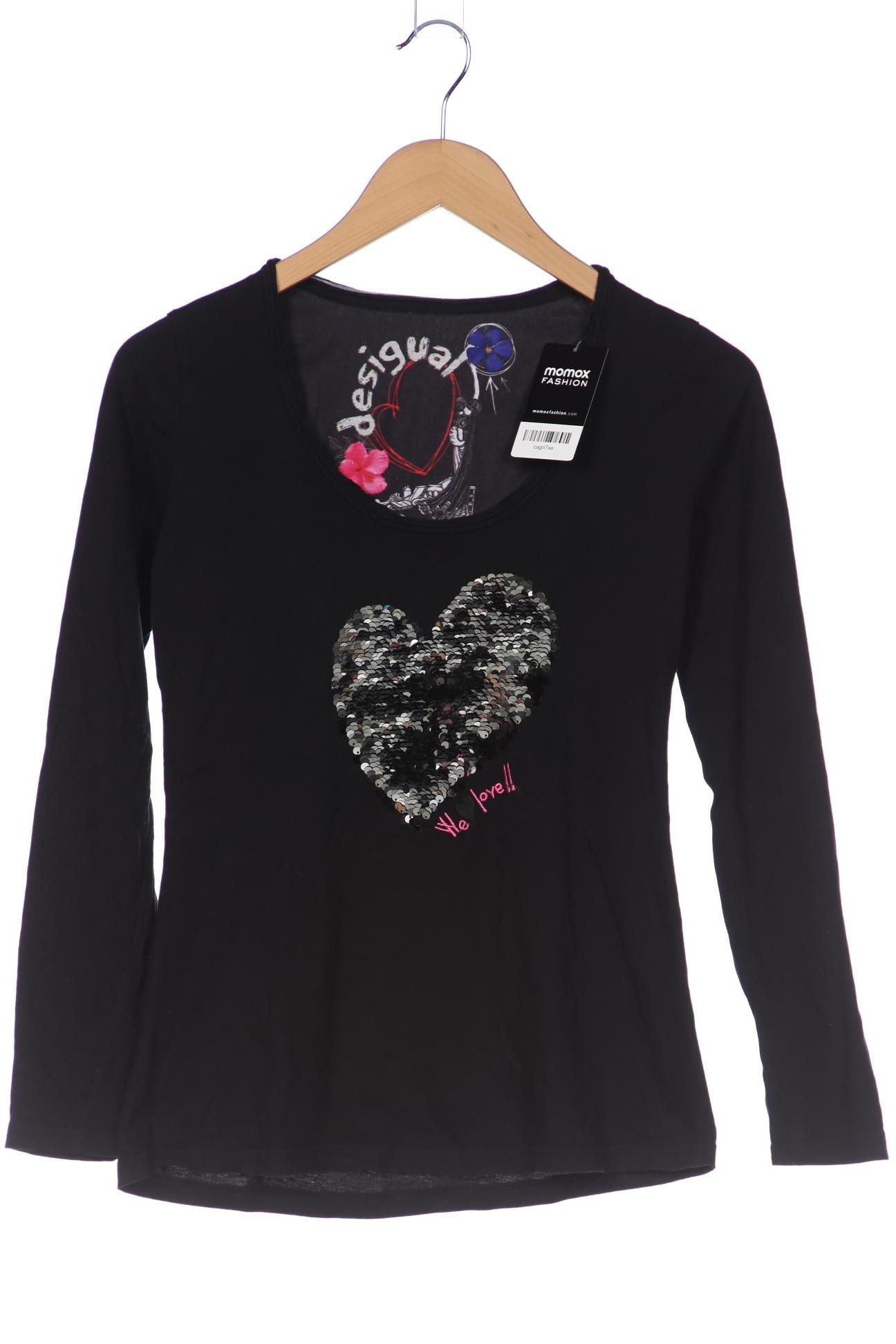 Desigual Damen Langarmshirt, schwarz von Desigual