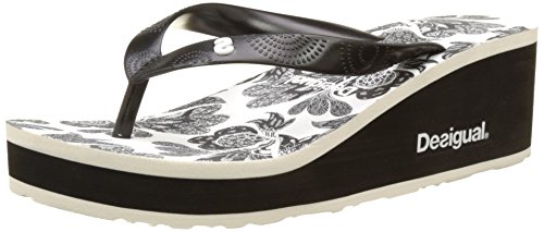 Desigual Damen Lola Xupi Sandalen, Schwarz (Black 2000) von Desigual