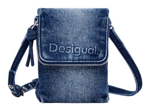 Desigual Damen 25SAYD03 Bi-Fold Wallet, Blue Desigual Damen 25SAYD03 Bi-Fold Wallet, Blue von Desigual