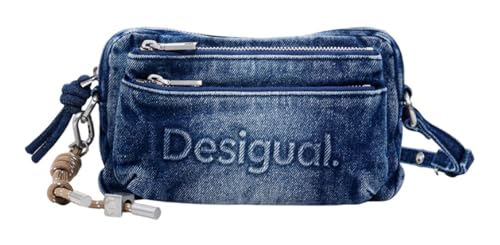Desigual MONE_Half Log, Bi-Fold Wallet Women's, 21.5, blu, 21.5 von Desigual