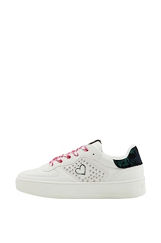 Desigual Damen New Fancy Studs, White, 41 EU Desigual Damen New Fancy Studs, White, 41 EU von Desigual