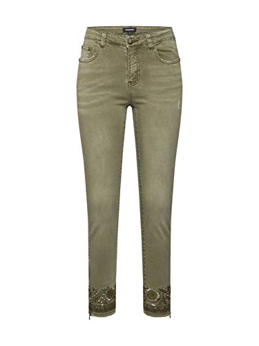 Desigual Damen Pant_Oneil Hose, Grün (Verde Militar 4003), W(Herstellergröße:36) von Desigual