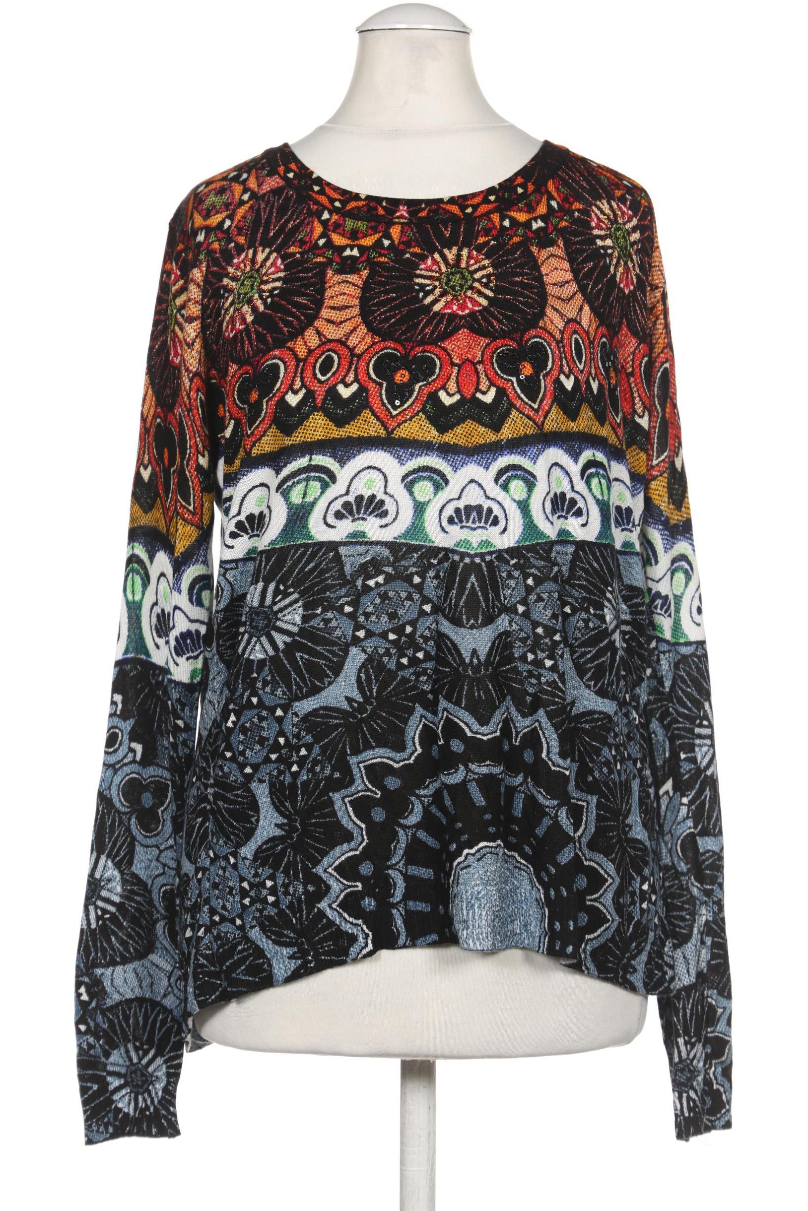 Desigual Damen Pullover, blau von Desigual