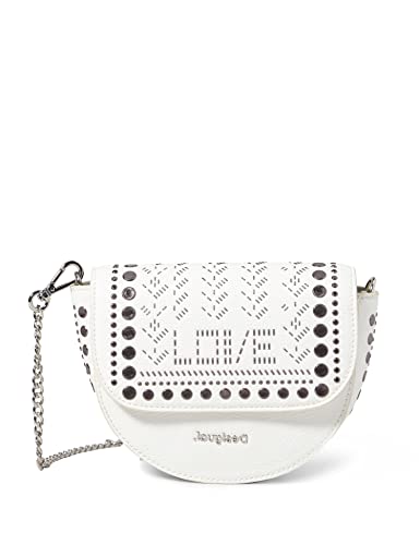 Desigual Damen Riño_azabache Nyon Tasche, Weiß (Blanco) von Desigual