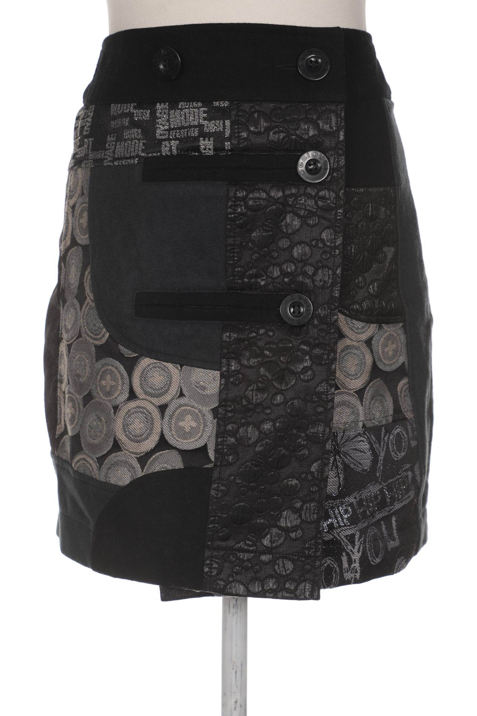 Desigual Damen Rock, schwarz von Desigual