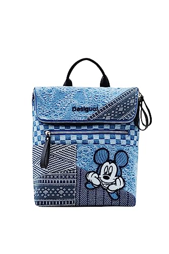 Desigual Damen Rucksack Mickey Blues Nerano Denim Dark Blue von Desigual