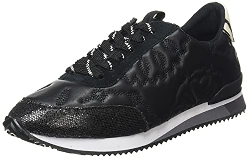 Desigual Damen Shoes_Broker_Bombay Sneaker, Black, 36 EU von Desigual