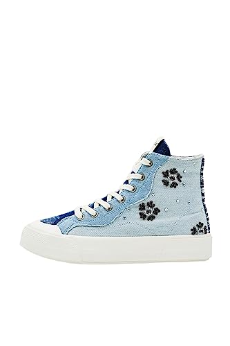 Desigual Damen Shoes_Crush HIGH D, Blue, 36 EU von Desigual