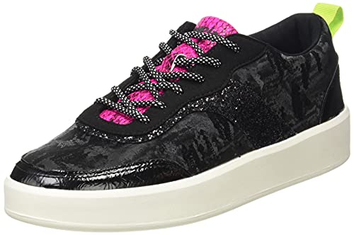 Desigual Damen Shoes_Fancy_Black Sneaker, 36 EU von Desigual