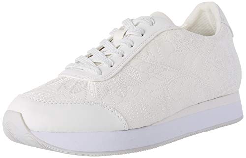 Desigual Damen Shoes Galaxy Lottie Sneaker, Weiß (Blanco 1000) von Desigual