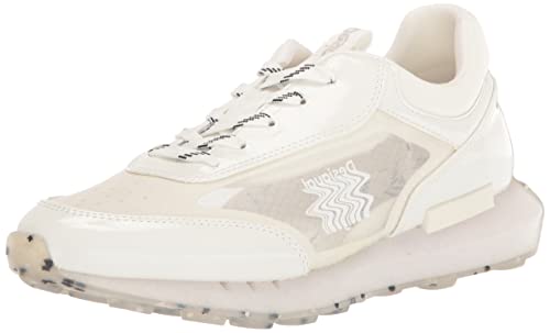 Desigual Damen Shoes_Jogger_Colour Logo 1000 White, 38 EU von Desigual