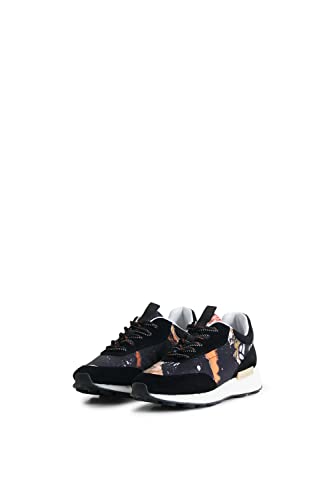 Desigual Damen Shoes_Jogger Sport 2000 Black Sneaker, 40 EU von Desigual