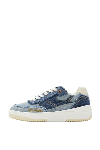 Desigual Damen Shoes_Metro Sneaker, Blue, 41 EU von Desigual