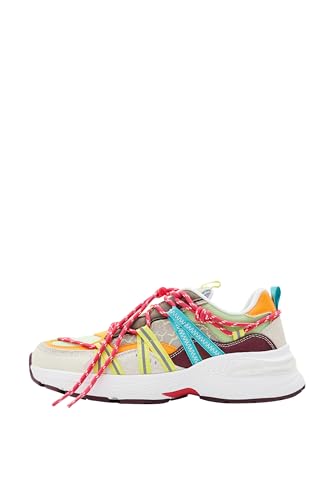 Desigual Damen Shoes_Moon_Trekkin Sneaker, Material Finishes, 40 EU Desigual Damen Shoes_Moon_Trekkin Sneaker, Material Finishes, 40 EU von Desigual