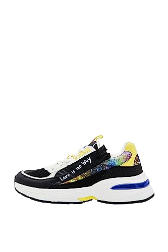 Desigual Damen Shoes Moon Zipper, Material Finishes, 39 EU von Desigual