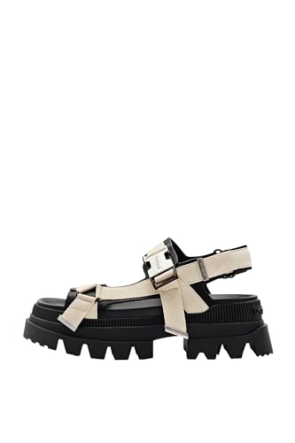 Desigual Damen Shoes_Road Sandal, Black, 38 EU von Desigual