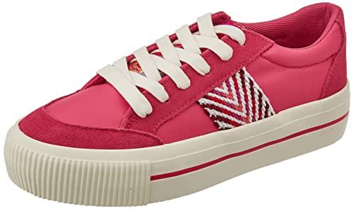 Desigual Damen Shoes_Street_Exotic Sneaker, Red, 40 EU von Desigual