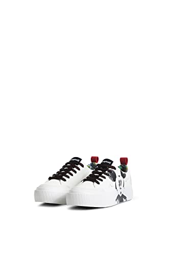 Desigual Damen Shoes_Street_Mickey CRAC 1000 White Sneaker, 37 EU von Desigual