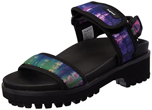 Desigual Damen Shoes_Track Flache Sandale, Multicolor, 41 EU von Desigual