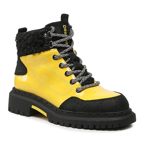 Desigual Damen Shoes_Trekking Hiking Shoe, Yellow, 36 EU von Desigual